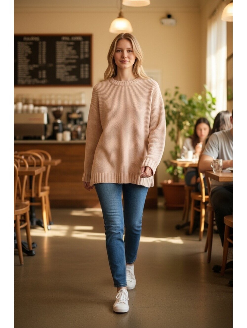 NWT Orvis Women's Soft Fuzzy Chenille Sweater Winter White Size Med
